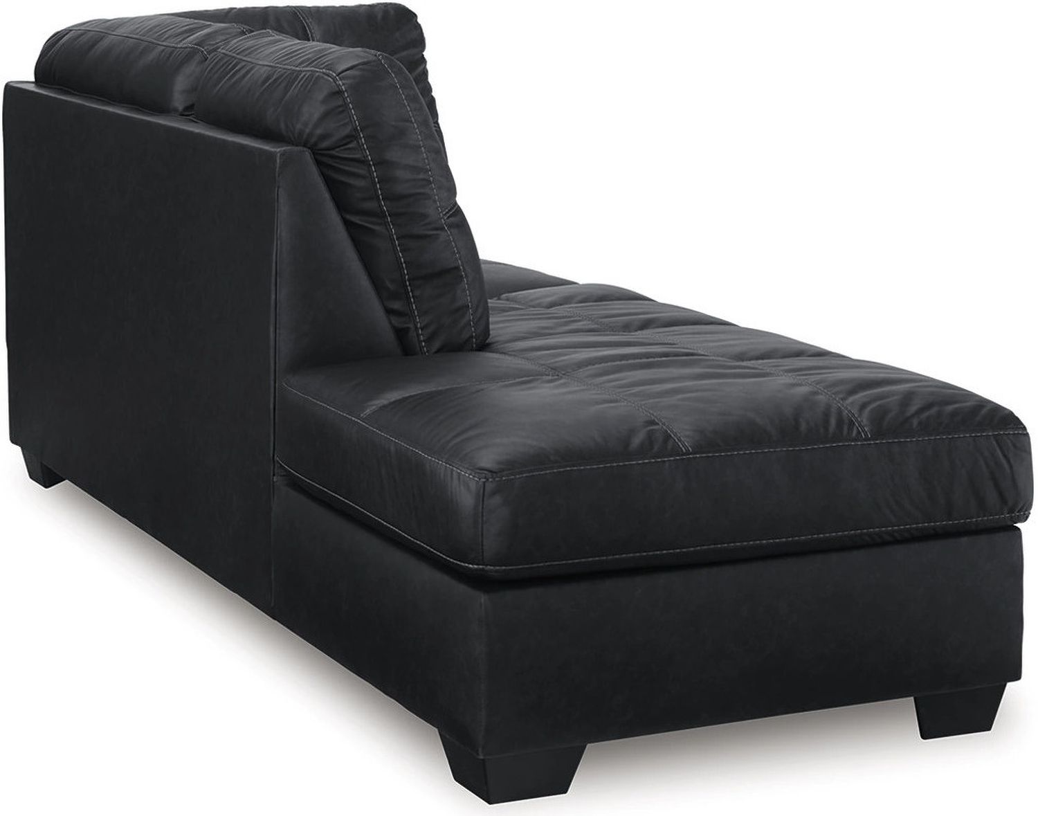 Barlin Mills 2 Piece Sectional with Chaise In Carbon 17004S1