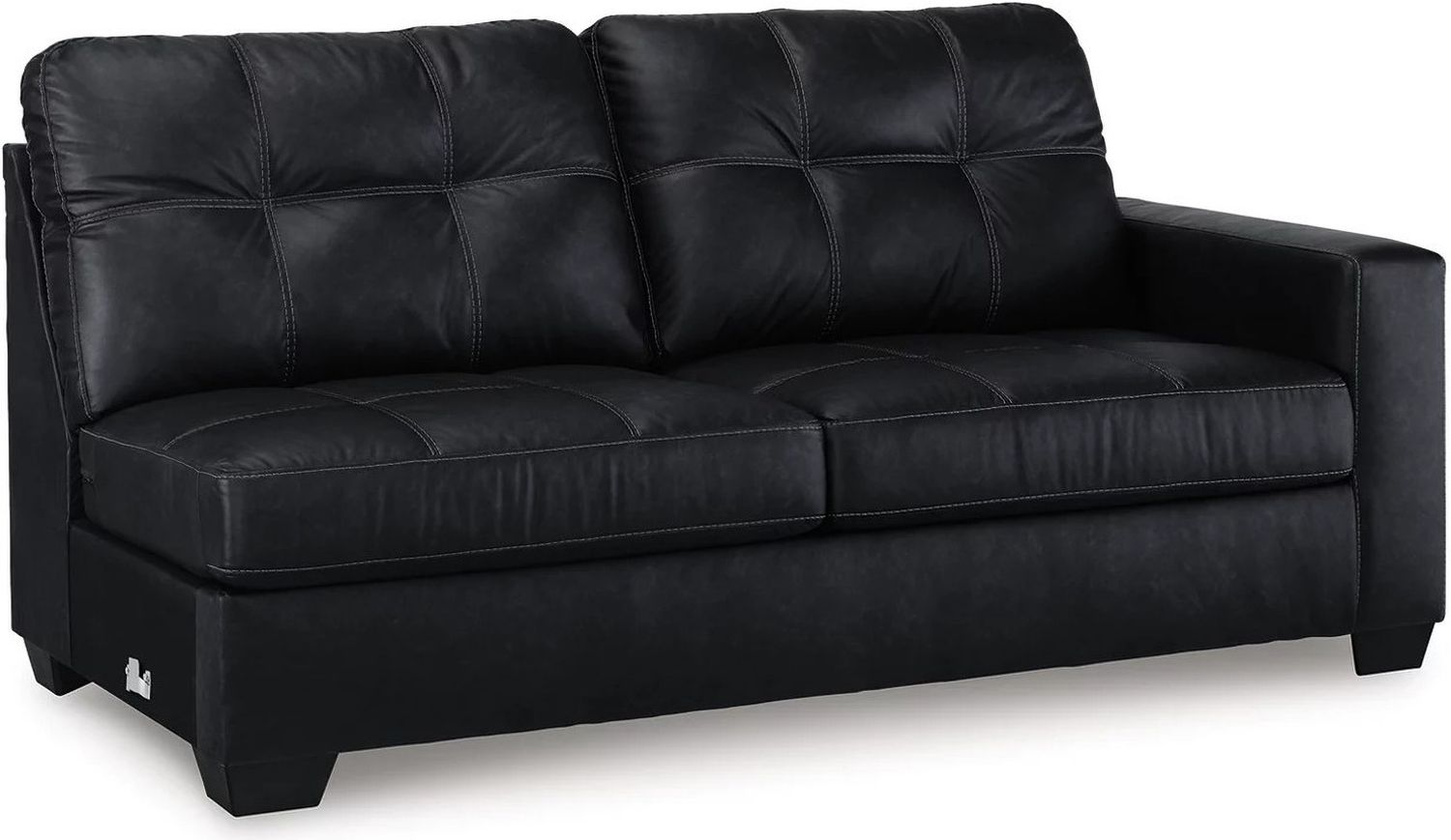 Barlin Mills 2 Piece Sectional with Chaise In Carbon 17004S1