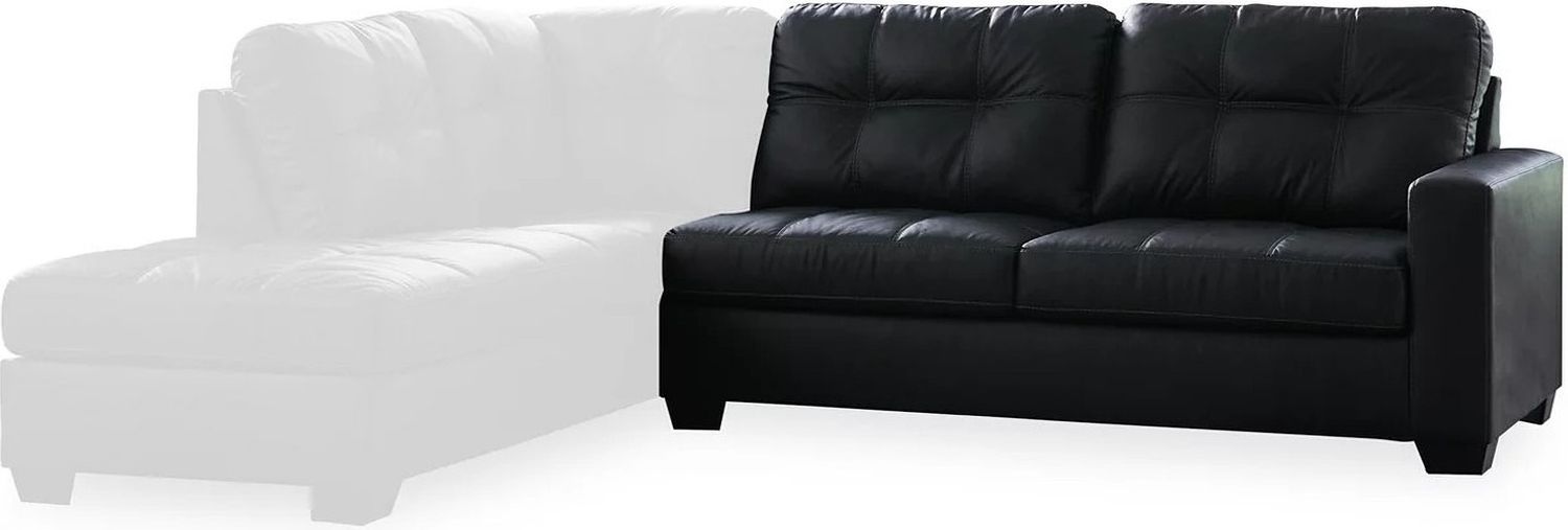 Barlin Mills 2 Piece Sectional with Chaise In Carbon 17004S1