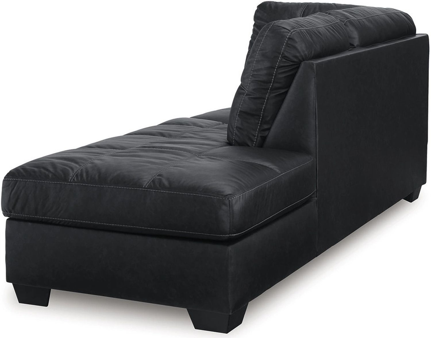 Barlin Mills 2-Piece Sectional with Chaise In Carbon 17004S2