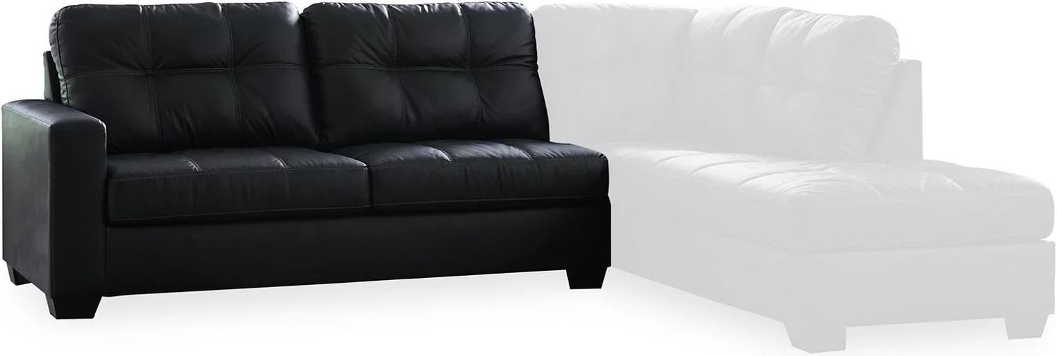 Barlin Mills 2-Piece Sectional with Chaise In Carbon 17004S2