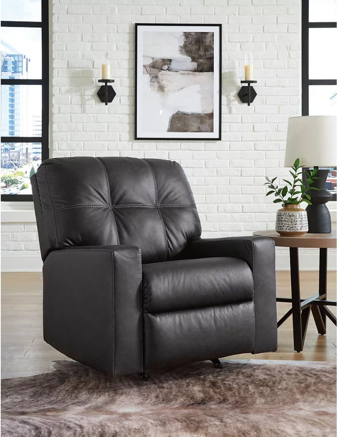 Barlin Mills Living Room Set In Carbon 17004U1