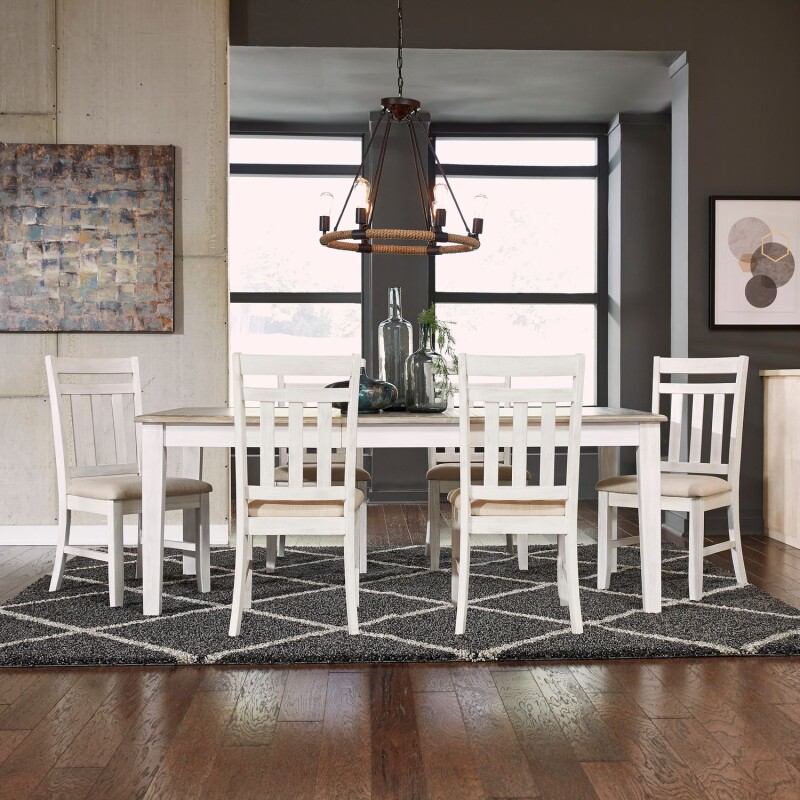 Summerville 7 Piece Rectangular Table Set 171CD7RLS