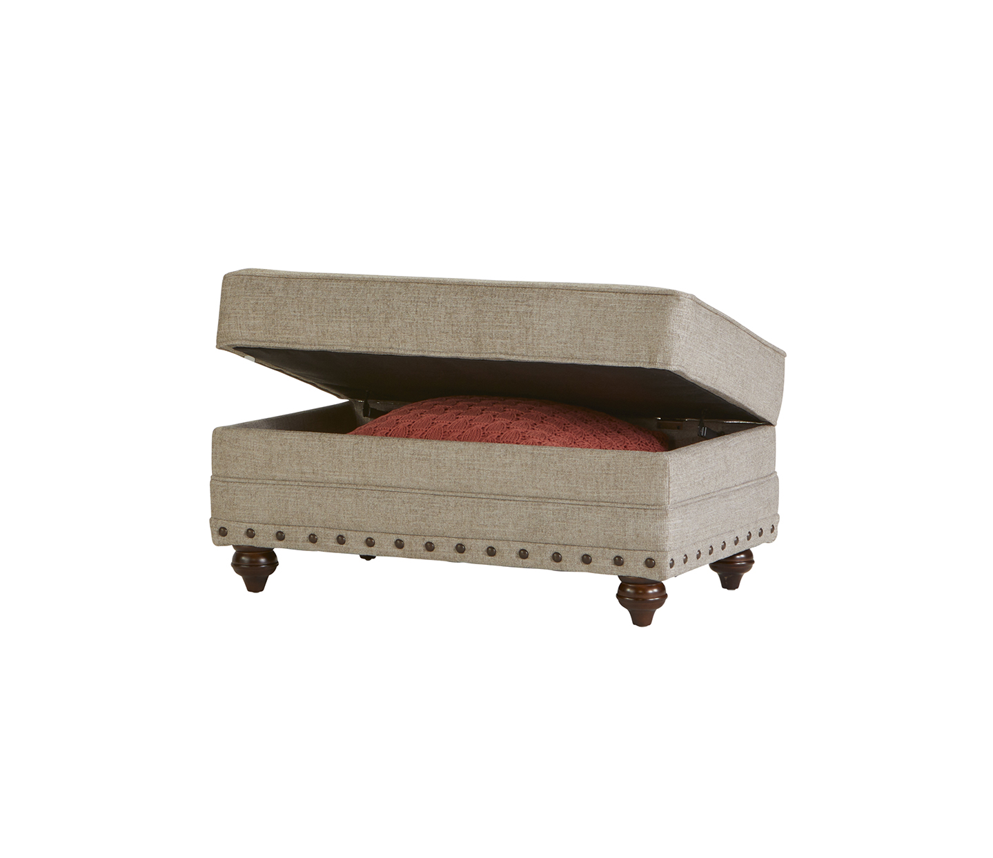 17200 STORAGE OTTOMAN Jazzy Heather 17200STOT04