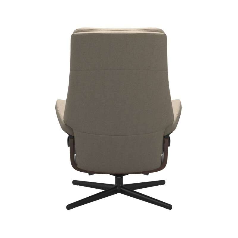 Stressless® Paul (M) Cross Base Recliner with Ottoman 1725317579814506