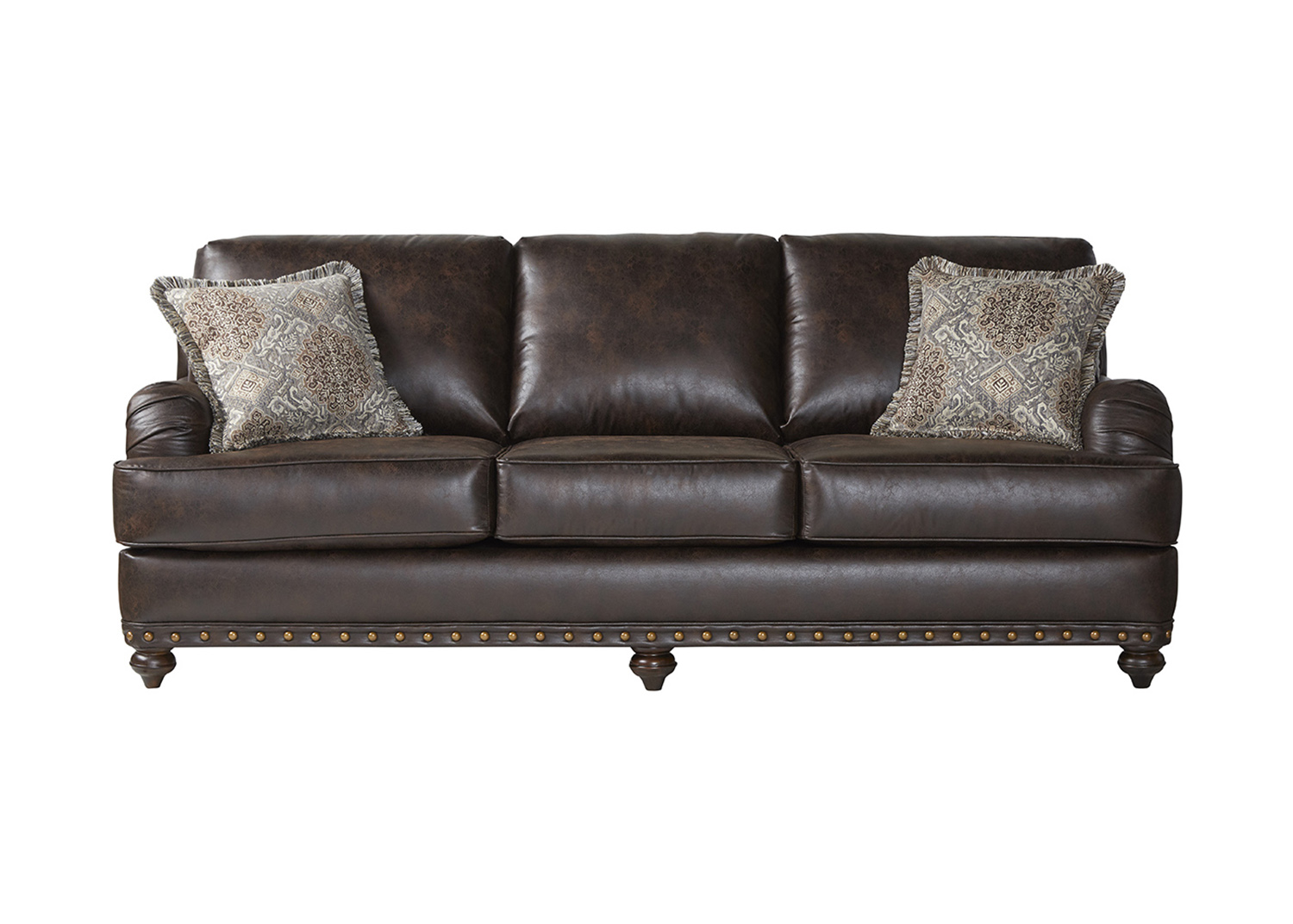 17255 Sofa Ridgeline Brownie 17255S01