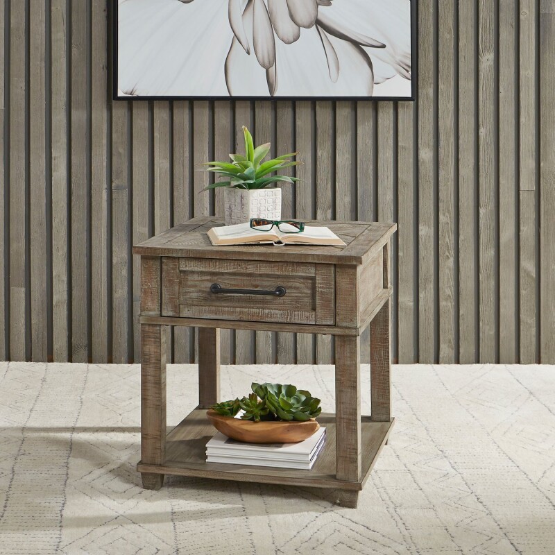 Parkland Falls Rectangular End Table 172OT1020