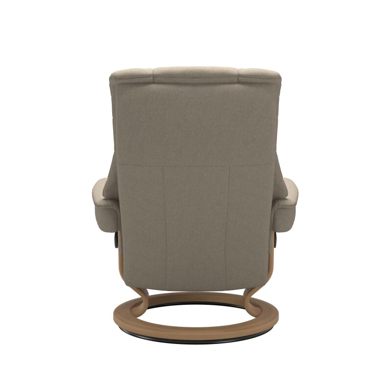 Stressless® Mayfair (M) Classic Base Recliner with Ottoman 17310155798104