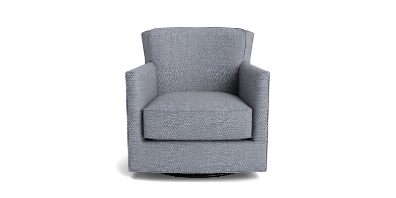 New American Living Thin Track Arm Swivel Chair 17450523