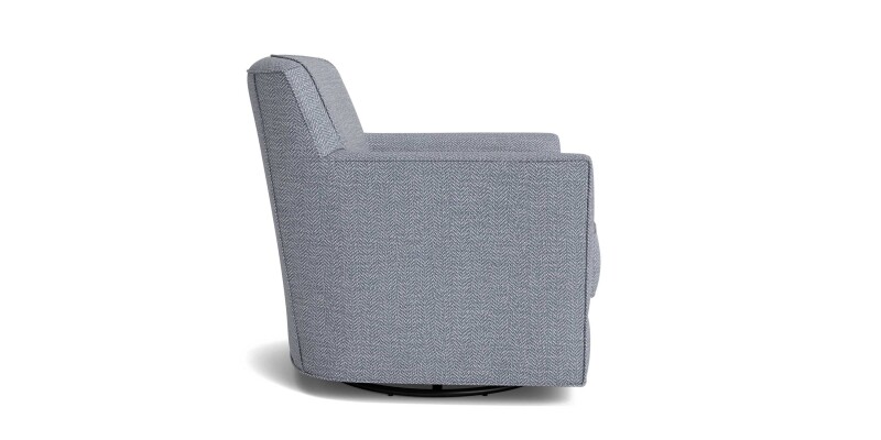 New American Living Thin Track Arm Swivel Glider Chair 17460926