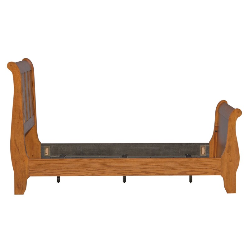 Grandpas Cabin Twin Sleigh Headboard & Footboard 175BR11HF