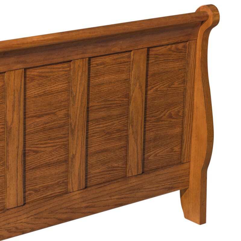 Grandpas Cabin Twin Sleigh Headboard & Footboard 175BR11HF