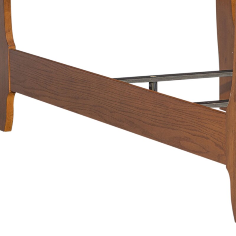Grandpas Cabin Twin Sleigh Rails & Slats 175BR11R