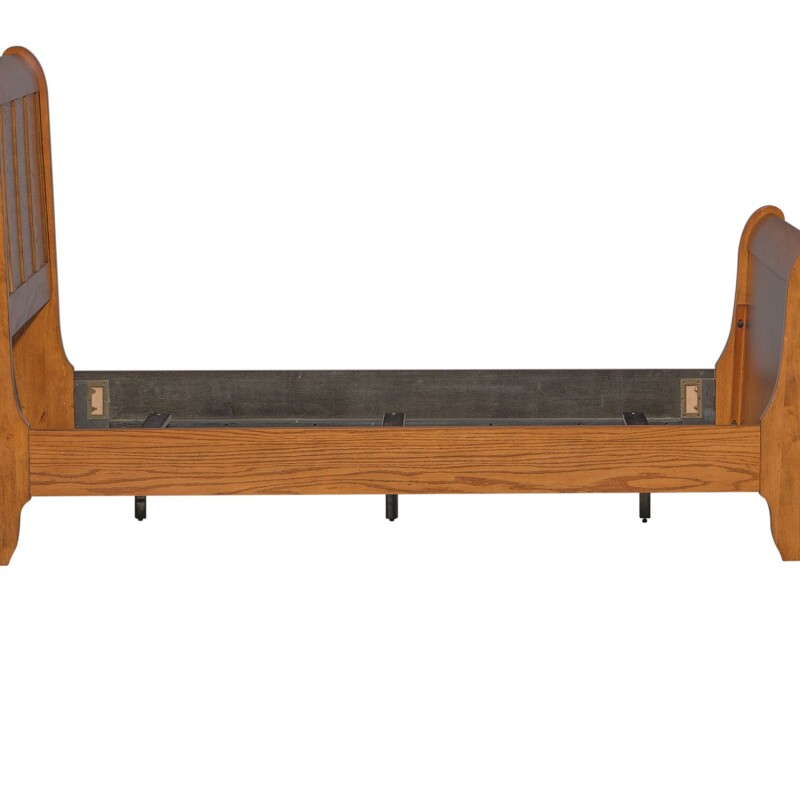 Grandpas Cabin Twin Sleigh Rails & Slats 175BR11R