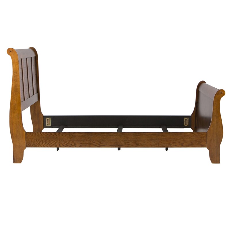 Grandpas Cabin Queen Sleigh Headboard & Footboard (RTA) 175BR21HF