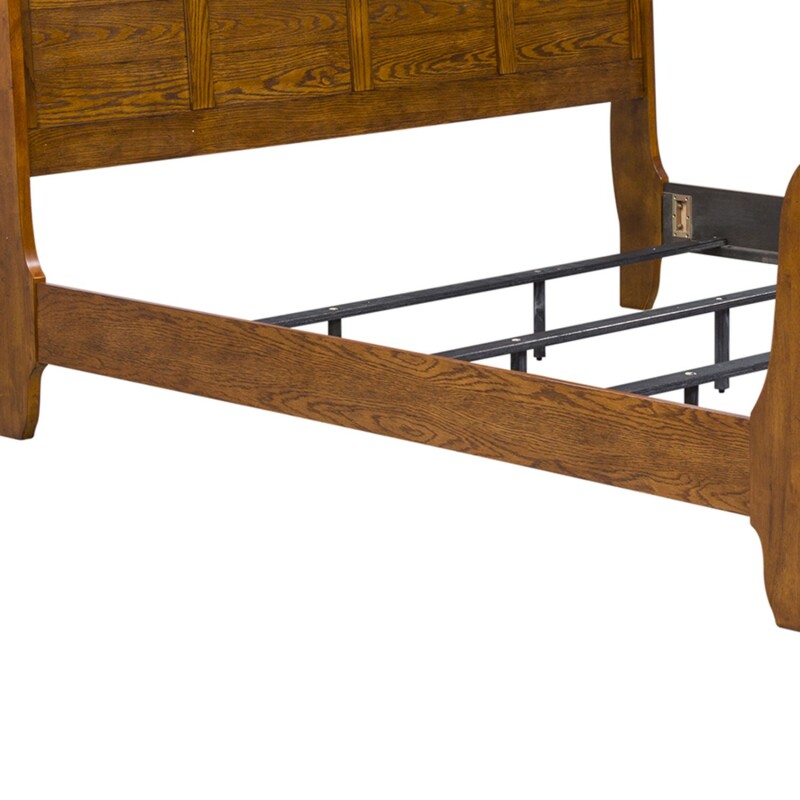 Grandpas Cabin Cali King Sleigh Rails 175BR22C