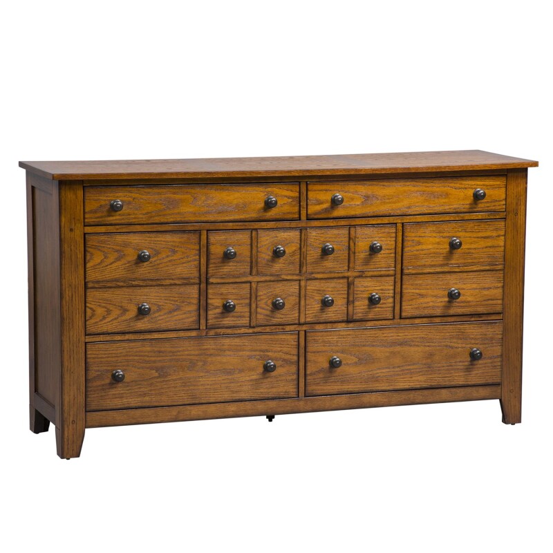 Grandpas Cabin 7 Drawer Dresser 175BR31