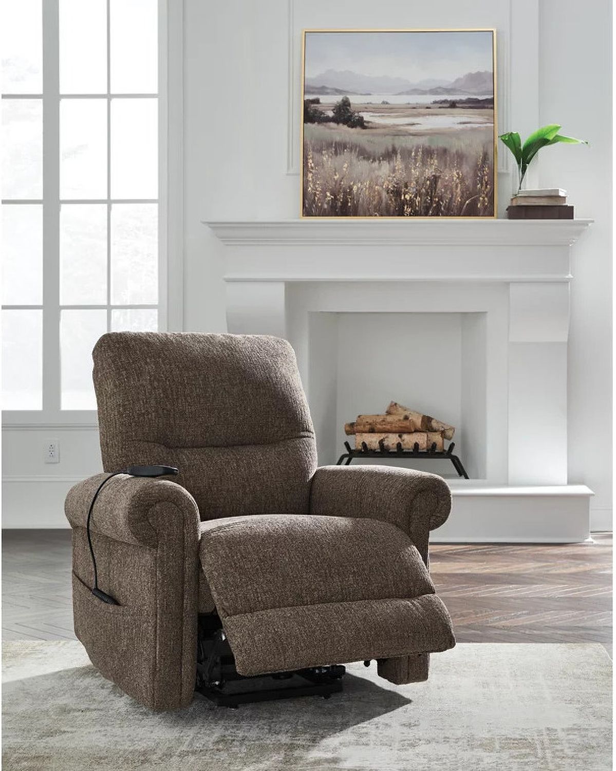 Aureta Power Lift Recliner In Earth 1790212