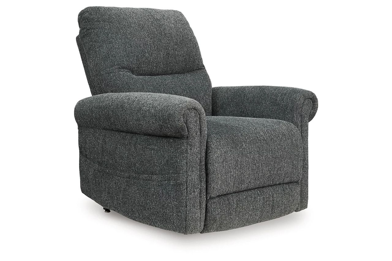 Aureta Power Lift Recliner In Charcoal 1790312