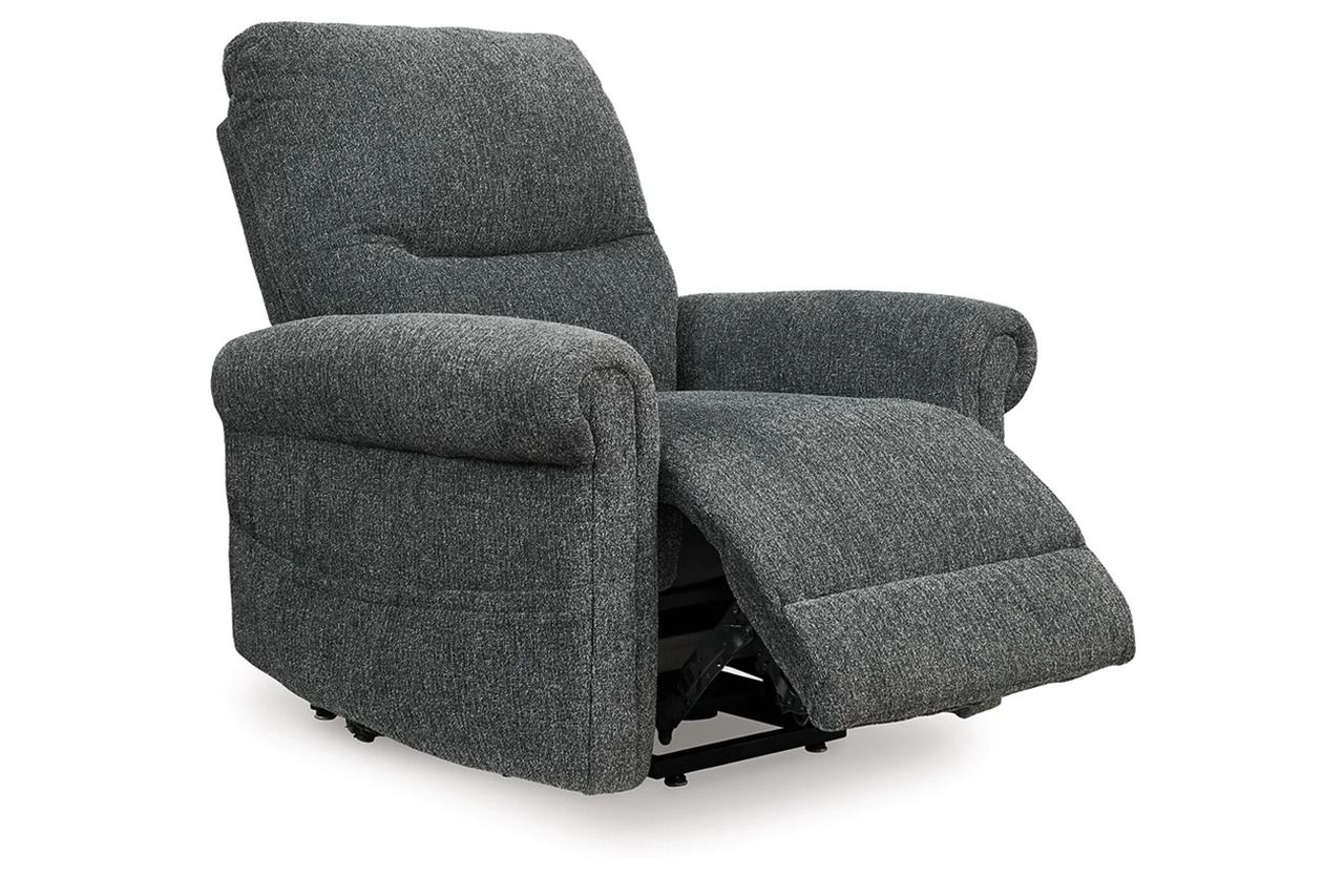 Aureta Power Lift Recliner In Charcoal 1790312