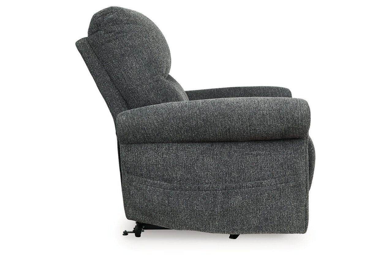 Aureta Power Lift Recliner In Charcoal 1790312