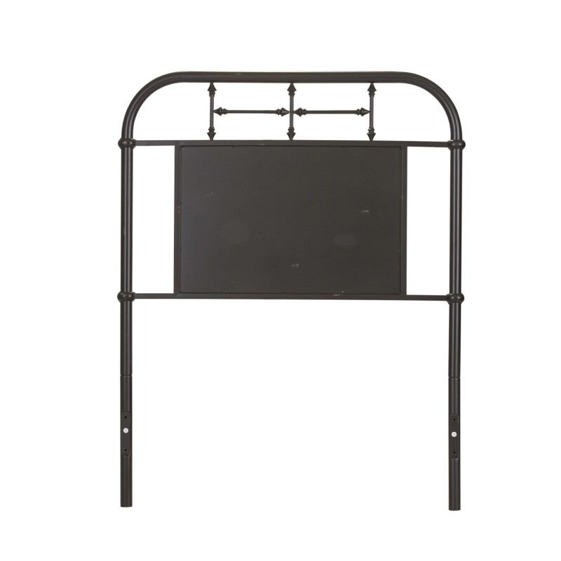 Vintage Series Twin Metal Headboard - Black 179BR11HB