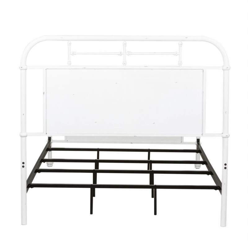 Vintage Series Twin Metal Bed - Antique White 179BR11HFRAW