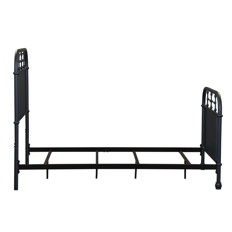 Vintage Series Twin Metal Bed - Navy 179BR11HFRN
