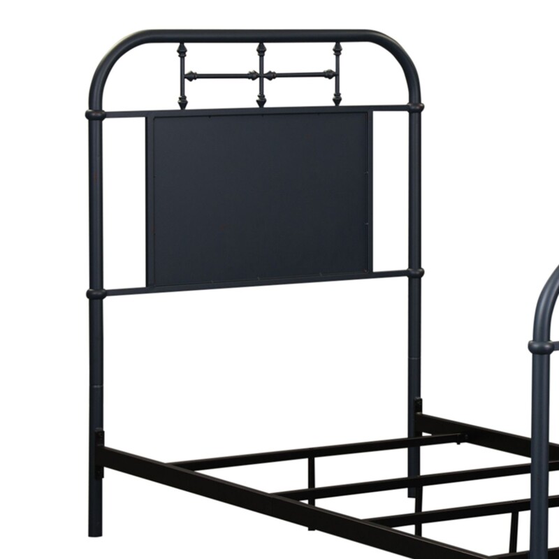 Vintage Series Twin Metal Headboard - Navy 179BR11HN