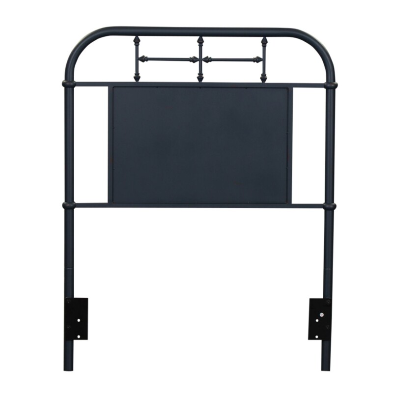 Vintage Series Twin Metal Headboard - Navy 179BR11HN