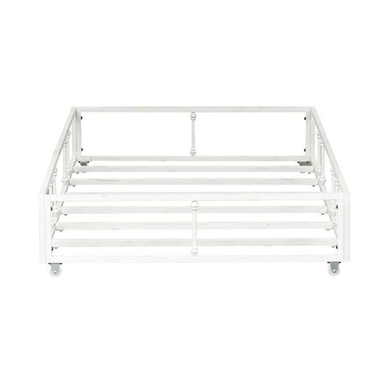 Vintage Series Twin Metal Trundle - Antique White 179BR11TAW