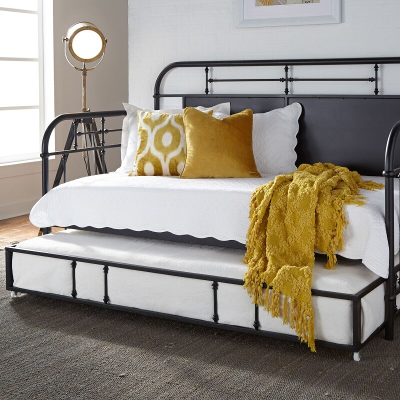Vintage Series Twin Metal Trundle - Black 179BR11TB