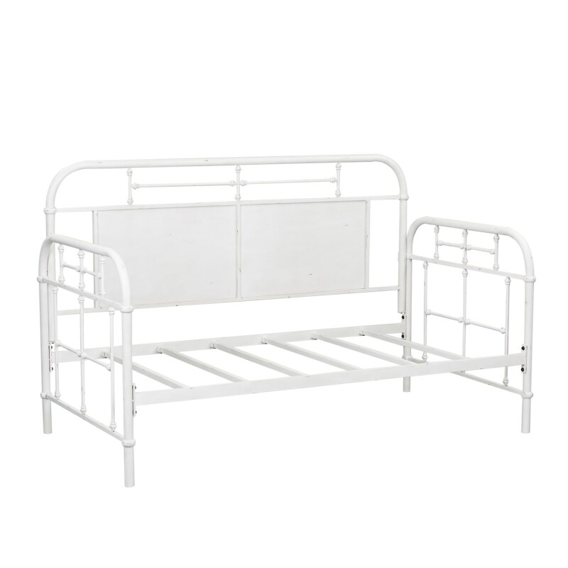 Vintage Series Twin Metal Day Bed - Antique White 179BR11TBAW