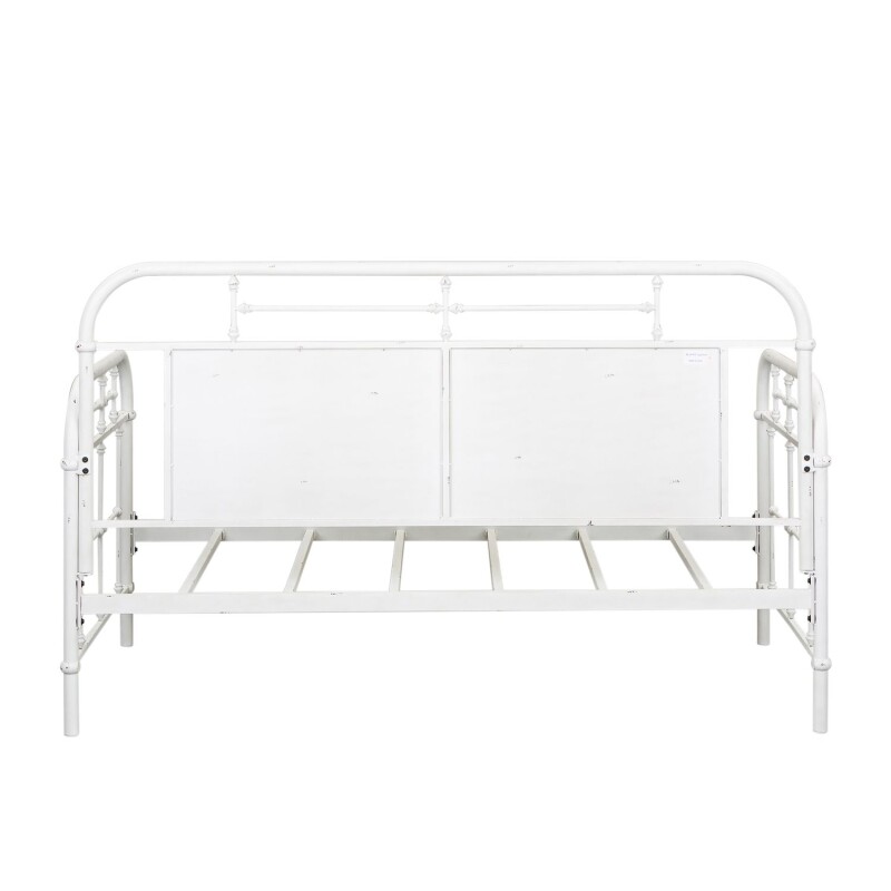 Vintage Series Twin Metal Day Bed - Antique White 179BR11TBAW
