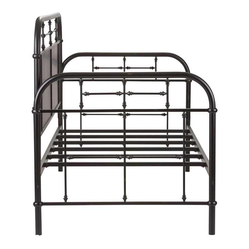 Vintage Series Twin Metal Day Bed - Black 179BR11TBB