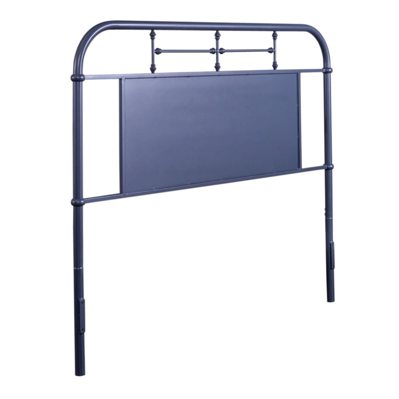 Vintage Series Queen Metal Headboard - Navy 179BR13HN