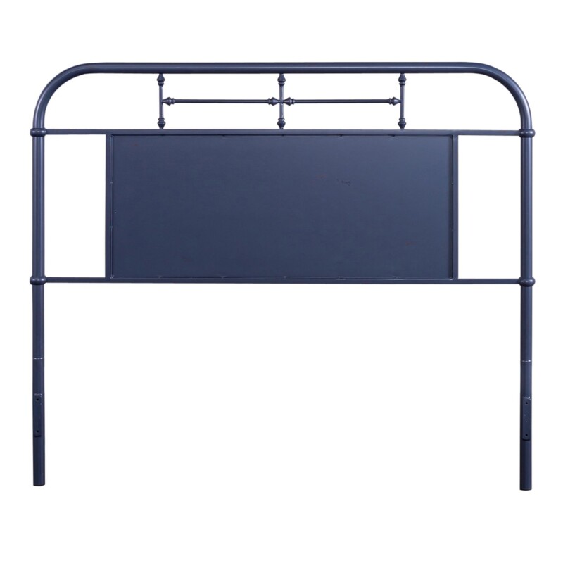 Vintage Series Queen Metal Headboard - Navy 179BR13HN