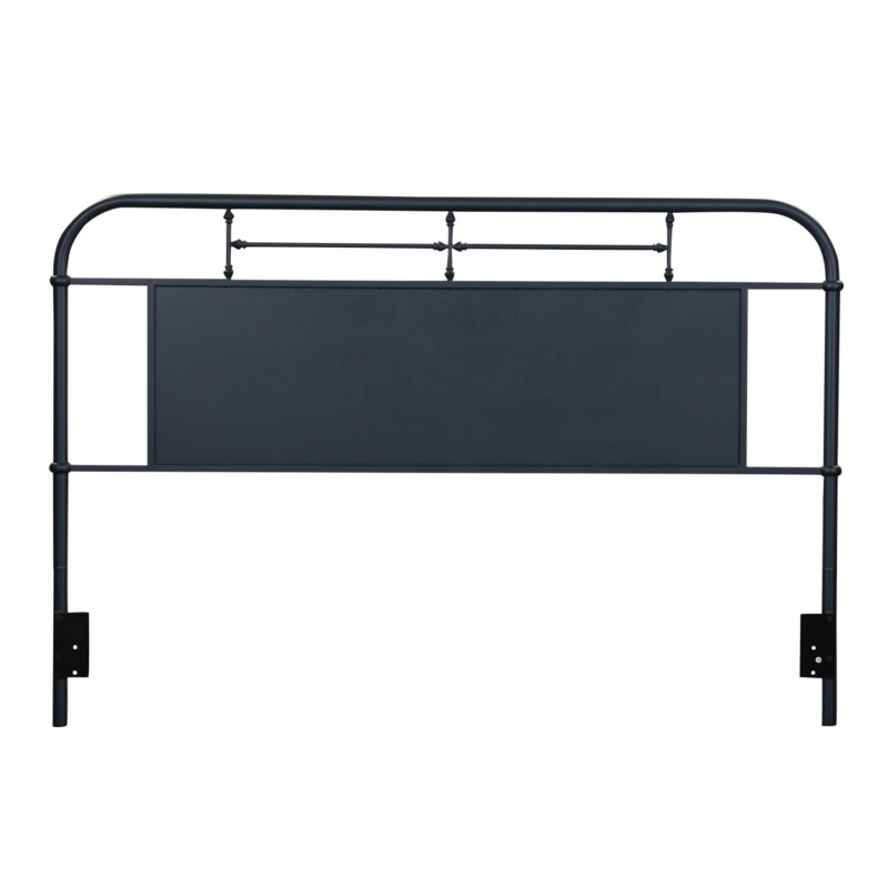 Vintage Series King Metal Headboard - Navy 179BR15HN