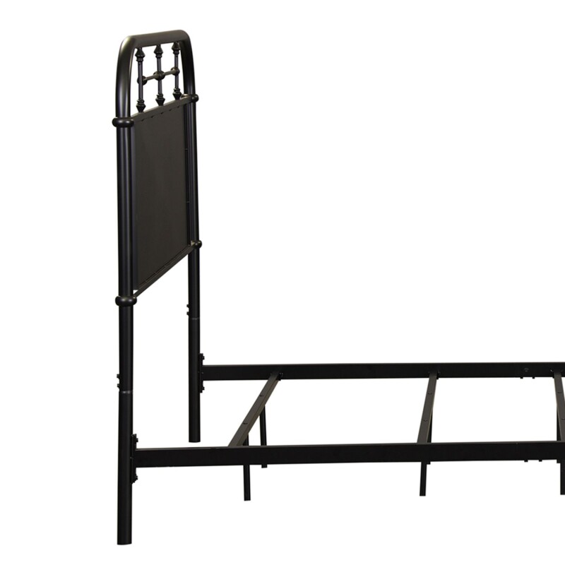 Vintage Series Full Metal Headboard - Black 179BR17HB