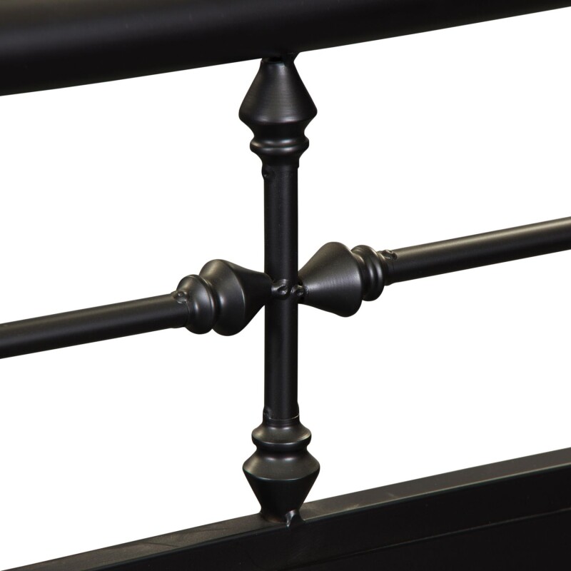 Vintage Series Full Metal Headboard - Black 179BR17HB
