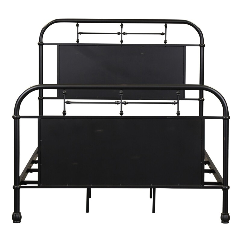 Vintage Series Full Metal Bed - Black 179BR17HFRB