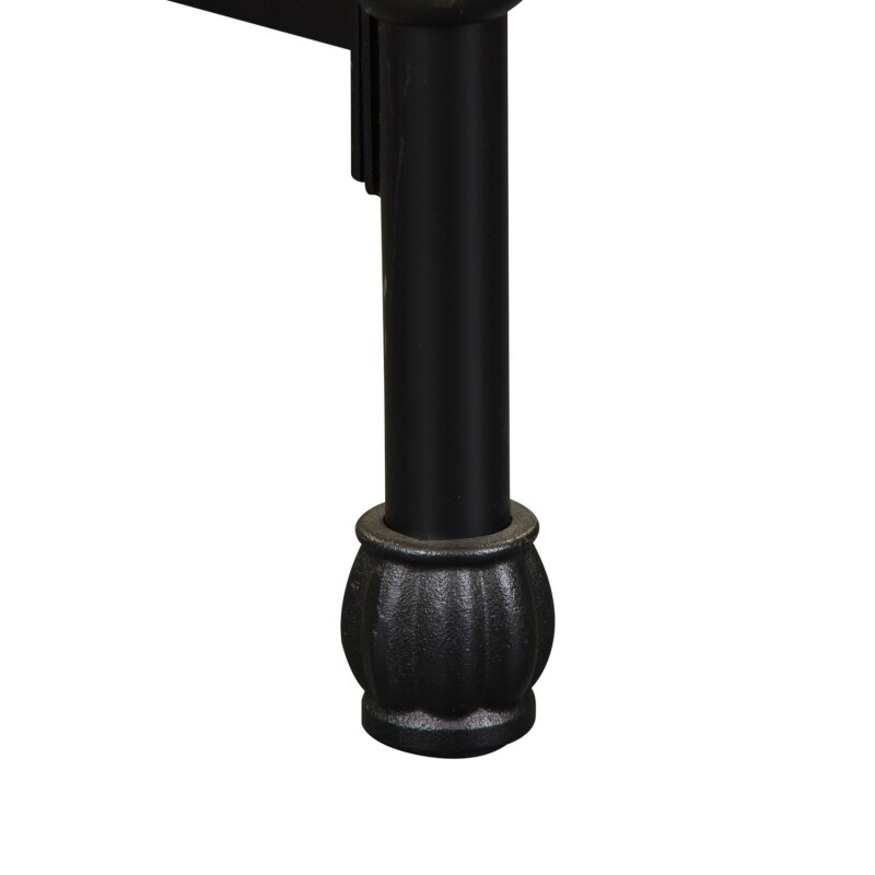 Vintage Series Full Metal Bed - Black 179BR17HFRB