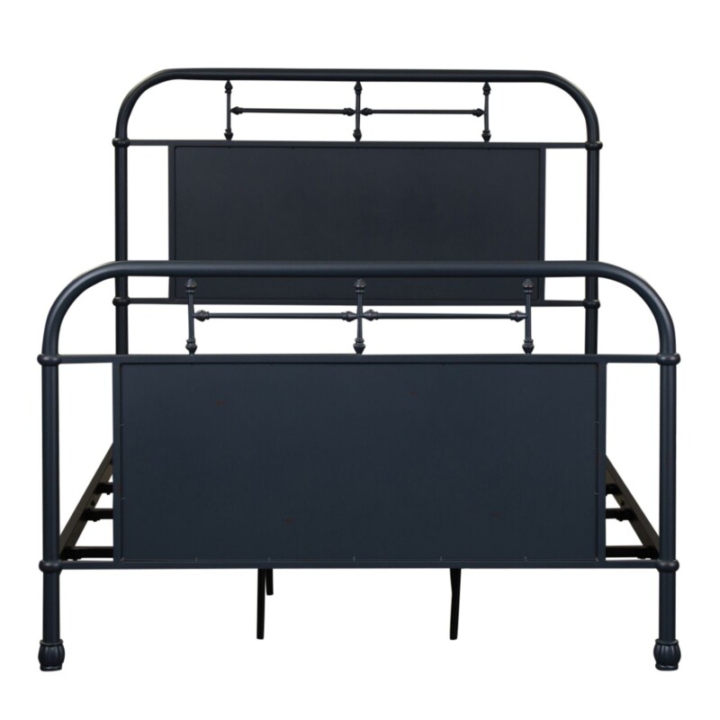 Vintage Series Full Metal Bed - Navy 179BR17HFRN