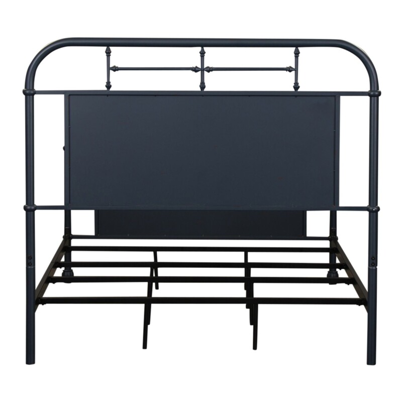 Vintage Series Full Metal Bed - Navy 179BR17HFRN