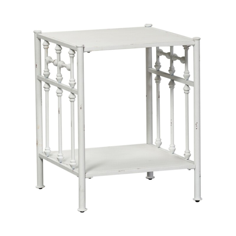 Vintage Series Open Night Stand - Antique White 179BR61AW