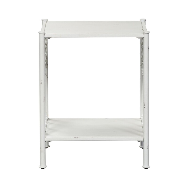 Vintage Series Open Night Stand - Antique White 179BR61AW