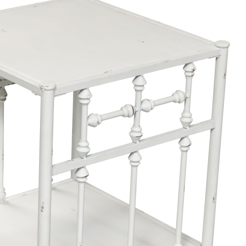 Vintage Series Open Night Stand - Antique White 179BR61AW