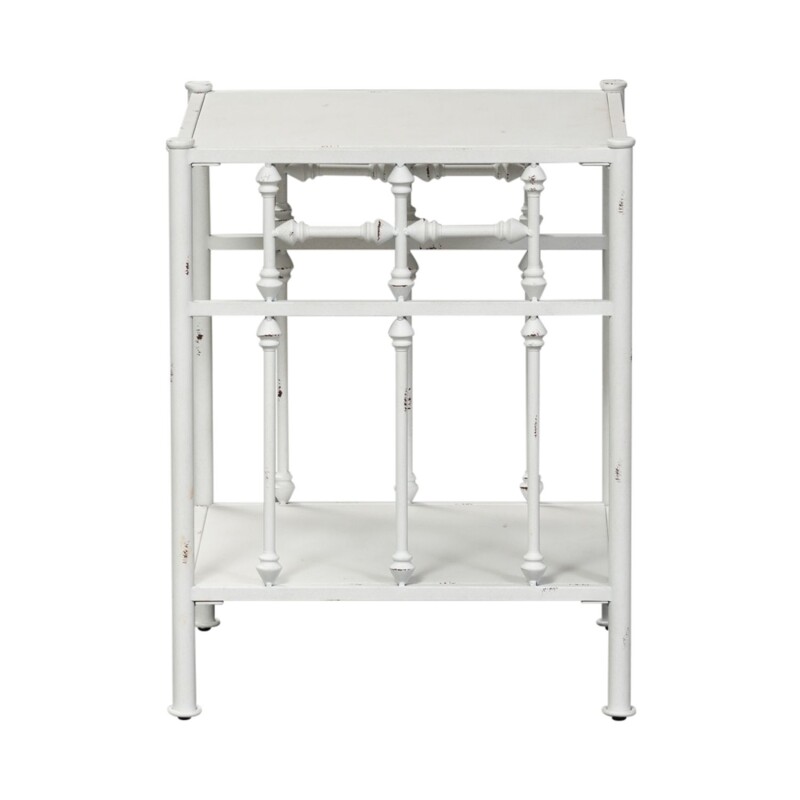 Vintage Series Open Night Stand - Antique White 179BR61AW
