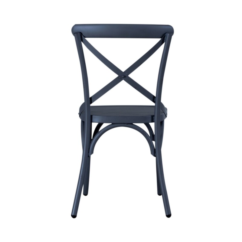 Vintage Series X Back Side Chair- Navy 179C3005N