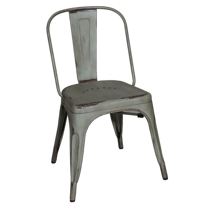 Vintage Series Bow Back Side Chair - Green 179C3505G